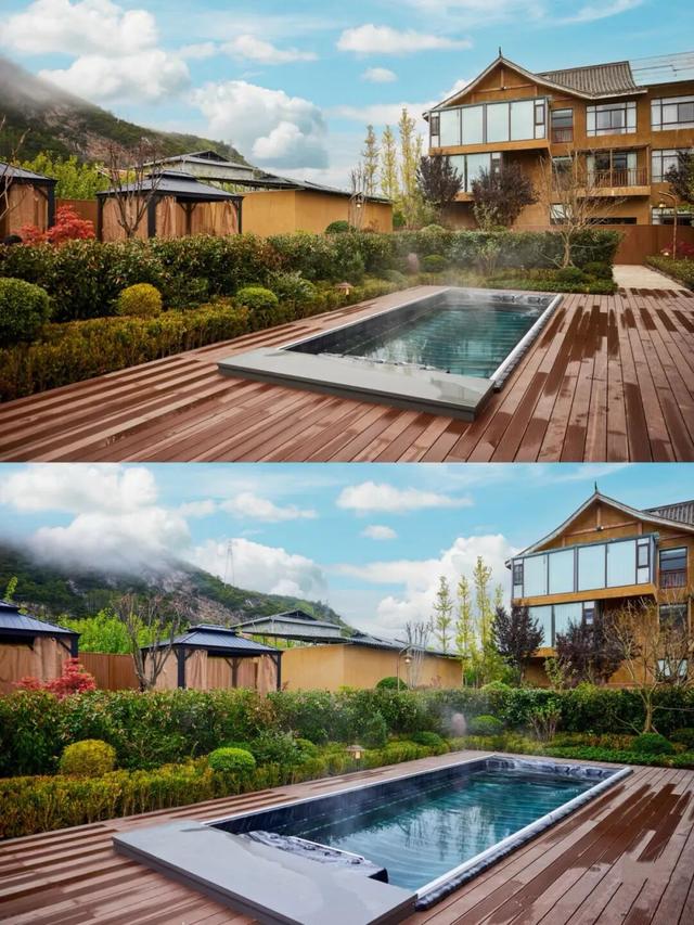 闯入秋日油画！松坪沟彩林巅峰绽放，泡私汤温泉，看千年非遗打铁花！