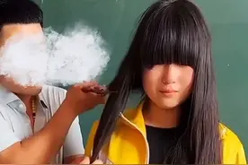 班主任强行剪发引争议：女生多年长发梦碎，含泪隐忍图片