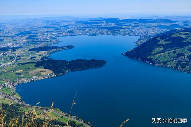 欧游杂记（5）‖ 齿轮火车几上几下瑞吉山，缆车凌空飞跃韦吉斯