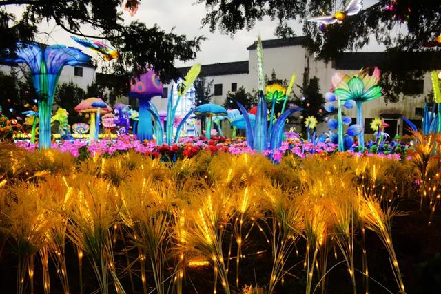 桂林：首届非遗千灯游园，光影艺术璀璨盛宴！