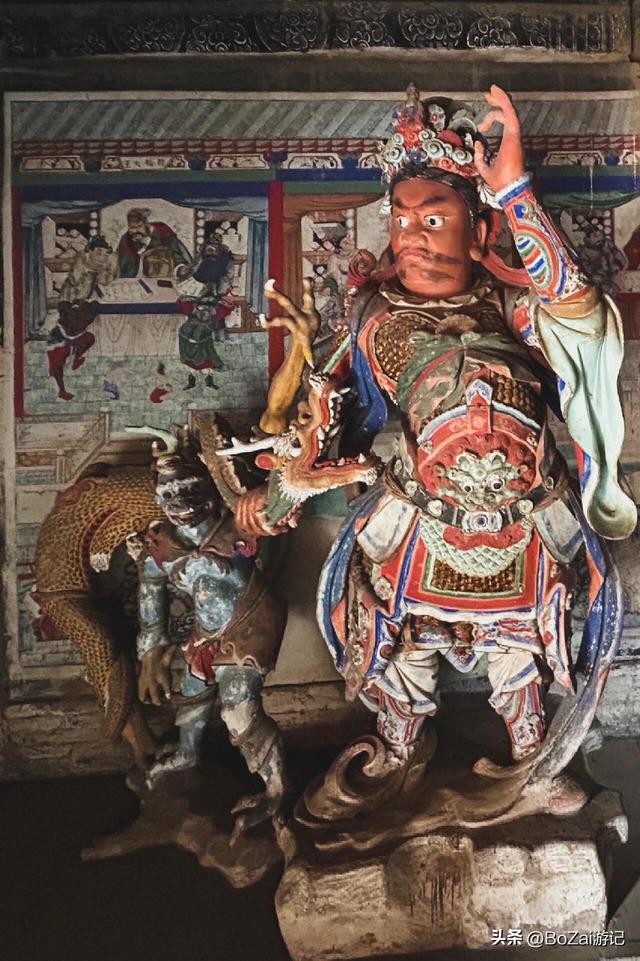 晋北小众三圣寺火了，84幅佛传壁画+元代大殿，冷门却藏大惊喜