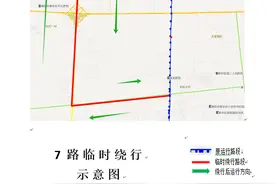 潍坊公交这些路线临时调整图片