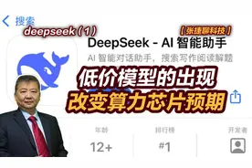 张捷财经观察 | 低价模型的出现改变算力芯片预期图片