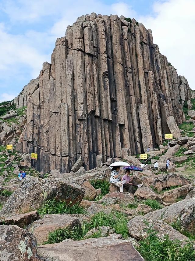 从张家口、宣化到太仆寺旗牛奶湖、石条山旅游，正好一天行程