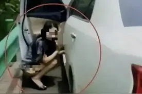 国庆高速女子尿急，竟然……图片