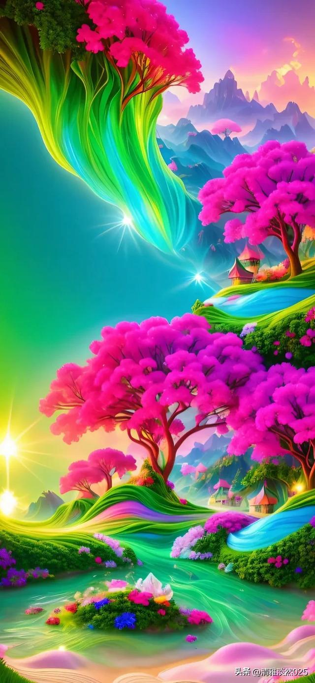 梦幻花园，浪漫无限。