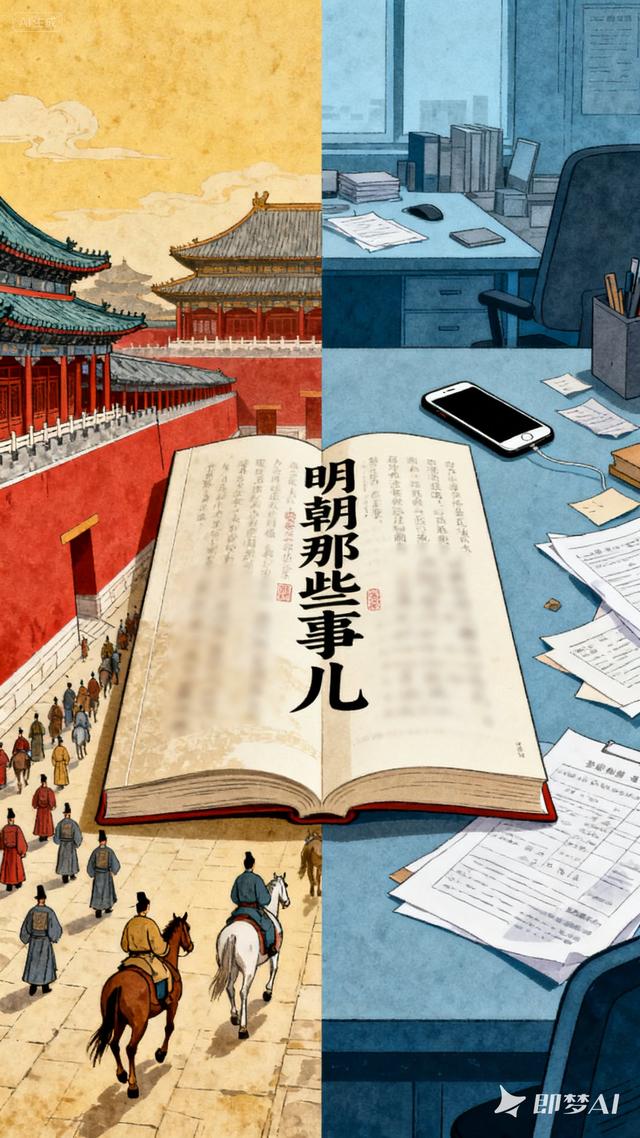 读《明朝那些事儿》方知：看过王朝起落，就不会被眼前琐事困住