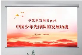 少先队发展史PPT:中国少年先锋队的发展历史图片
