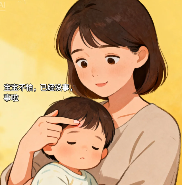 宝宝吓到了别慌！4招安抚术，亲测管用