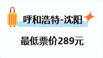 呼和浩特出发，机票价格大跳水！低至“2”字头…不少呼市人已经开始“捡漏”