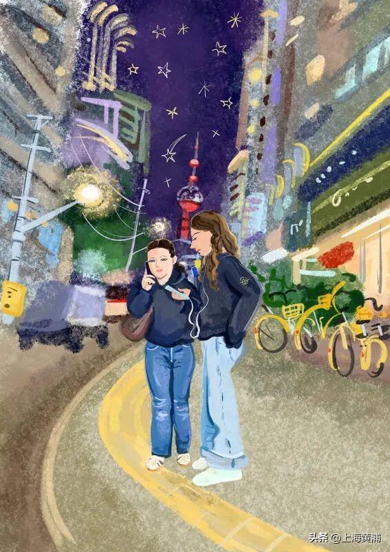 “我去三马路吃个饭”！这句只有上海人懂的“暗号”藏着多少烟火气丨边拍边画