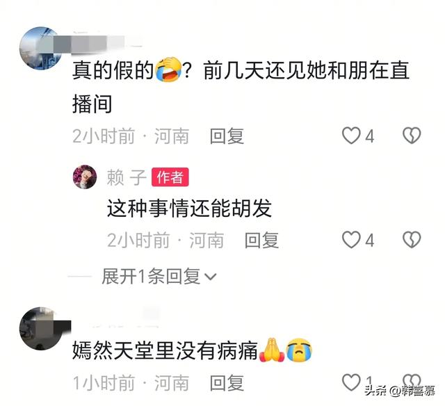 河南网红嫣然去世,死因成谜,颜值漂亮婚姻未知,前几天还在直播