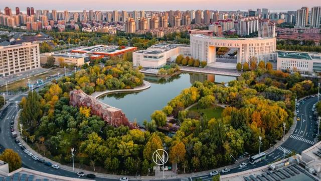 童话世界！深秋的生态城，美成了一幅画