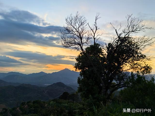 饶平朱湖顶露营