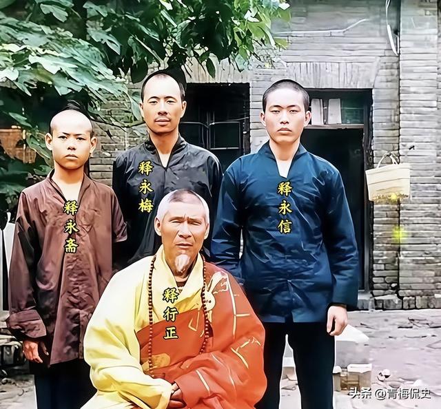 老方丈没说谎！看到李湘拜访少林寺旧照，才发现释永信面相早变了