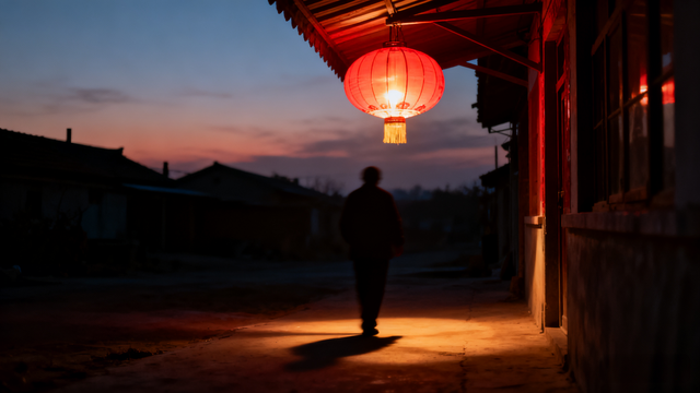 暮色四合时，总有一盏灯，先于星星点亮。