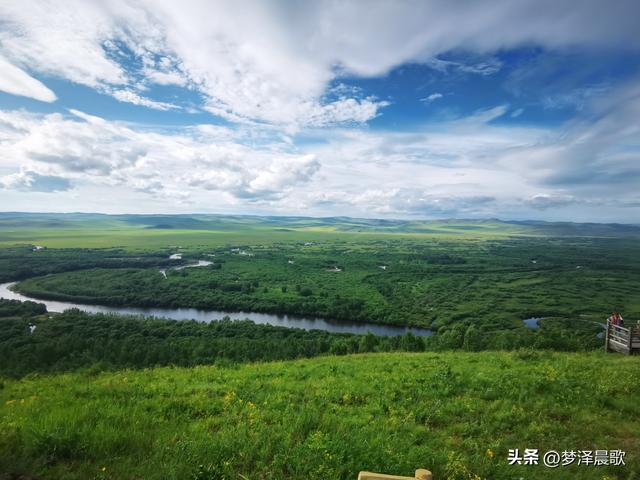 内蒙古碧波丹青 呼伦贝尔额尔古纳河湿地的雨后诗行