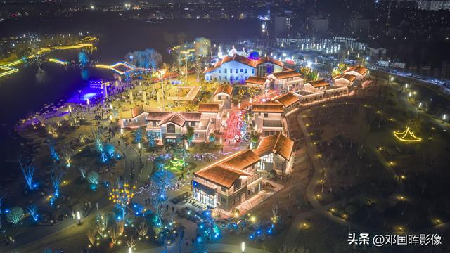 河南新地标：济源龙泉湖生态公园春节惊艳亮相