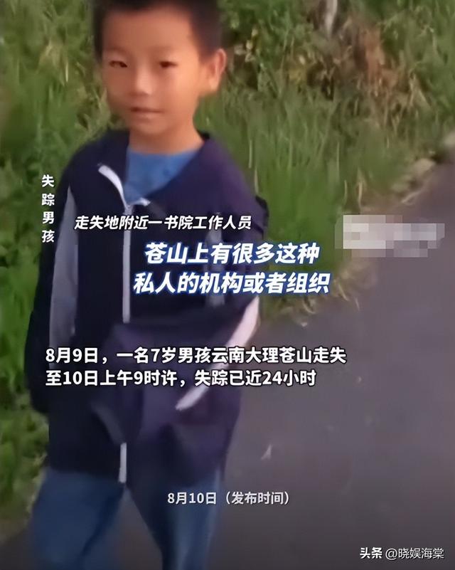 苍山自闭男孩失联后续：救援队回应，老师发声，更可怕的还在后面