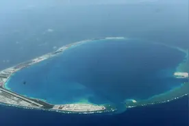 十年过去了，美济岛面积已扩大到6.13平方公里，大自然的鬼斧神工图片