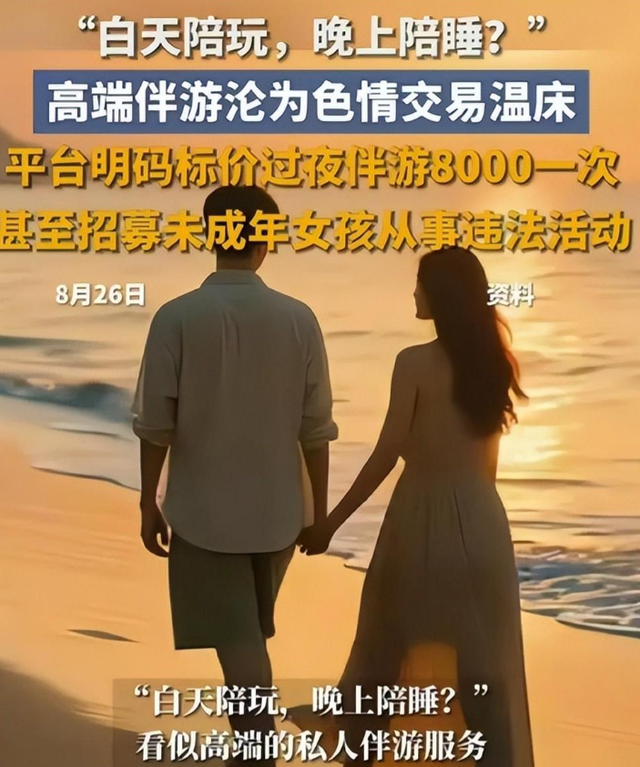 白天陪玩、晚上陪睡！明码标价8000元一次，未成年人成重点目标