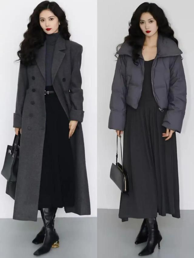 今冬“裙中靴”穿法火了!解锁优雅女人味,小个子也能穿出大长腿