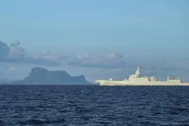 首次证实，055大驱停靠美济岛，菲律宾不寒而栗，马科斯口风变软图片