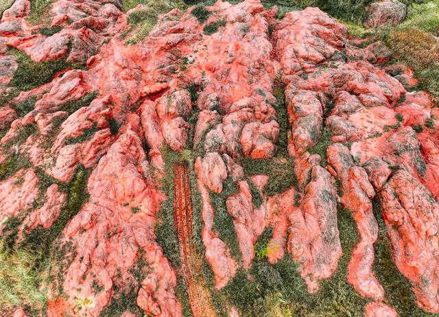 明光这片红石滩,美到让相机发烫