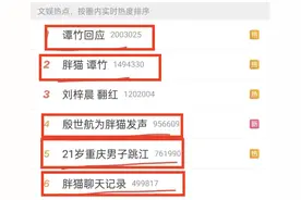 终于有艺人为胖猫事件发声，却被骂得很惨图片