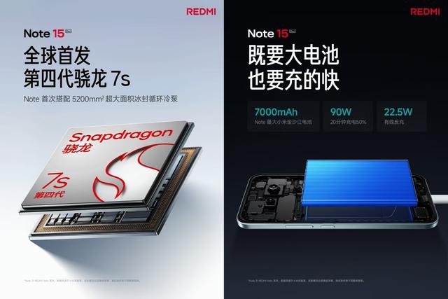 小金刚红米 Note 15系列发布，售价999起！