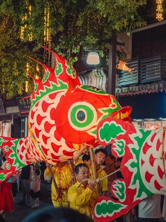 接棒八月！九月徽州古城鱼灯巡游日程发布