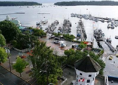 温哥华岛上的最大港口——纳莫奈