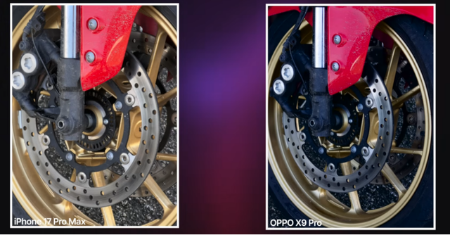 iPhone 17 Pro Max vs OPPO Find X9 Pro 相机实测： 用照片告诉你谁更强