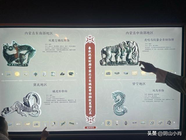 参观内蒙古博物院新馆