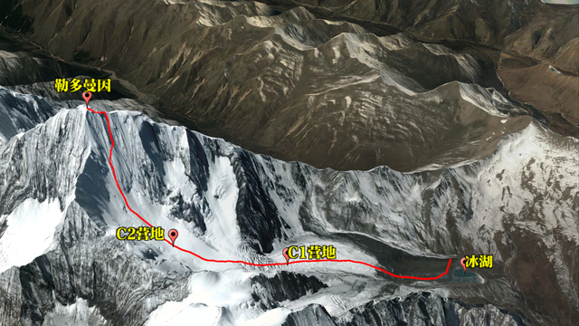 两男子在勒多曼因北壁开辟新线，意外滑坠双双断腿，最终结果如何