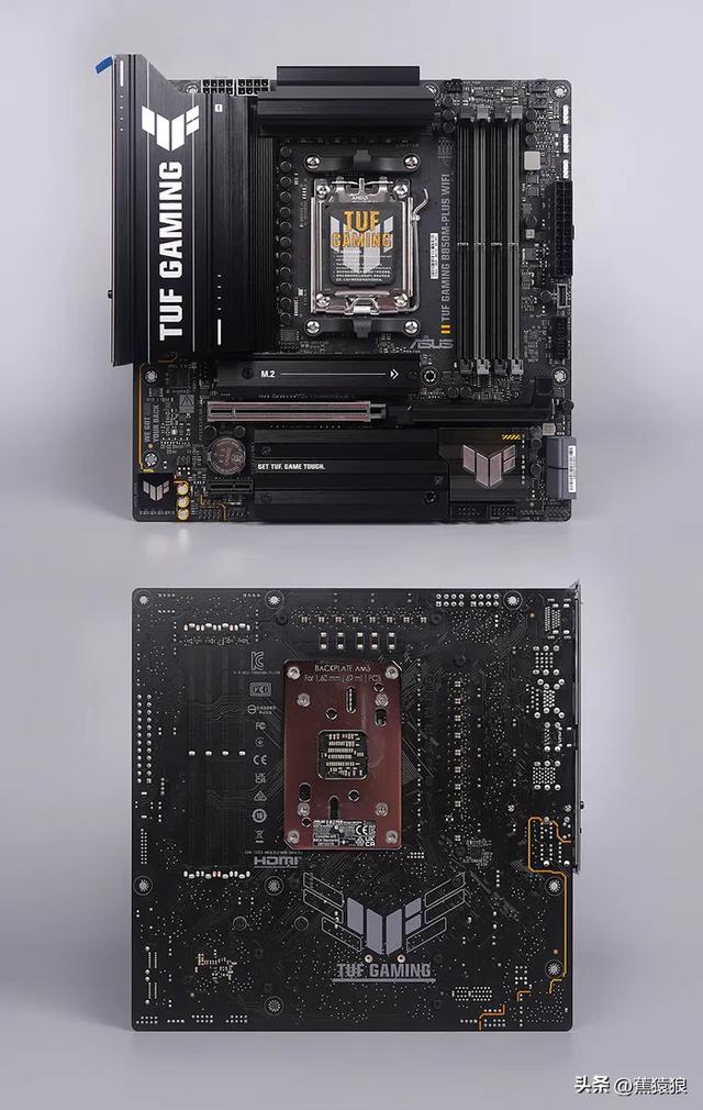 TUF B850M+RTX 5070+R9 9900X+乔思伯 C6 MATX 装机展示分享