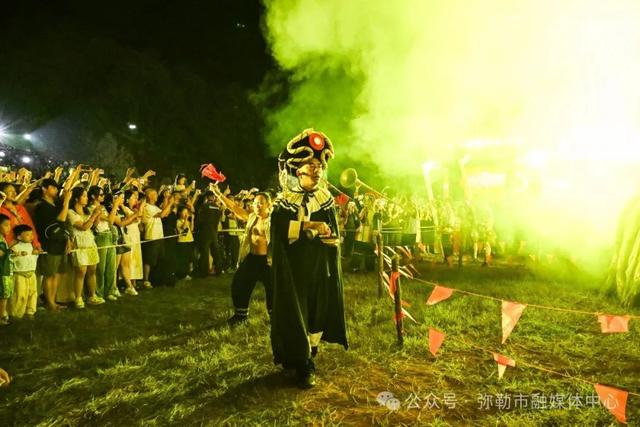 火把节，弥勒这里太火爆太嗨了！