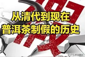 揭秘:普洱茶制假近300年黑料图片