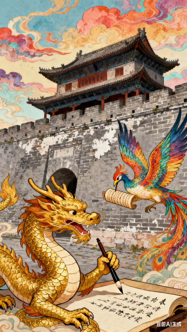 无双道龙赵小荣游记《 一笔祥龙行天下 》（八十四）镇北堡