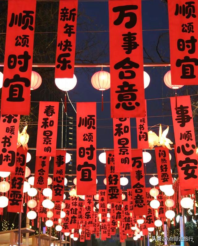 成都免费灯会，亮灯了，流光溢彩，超级漂亮，一派年味！