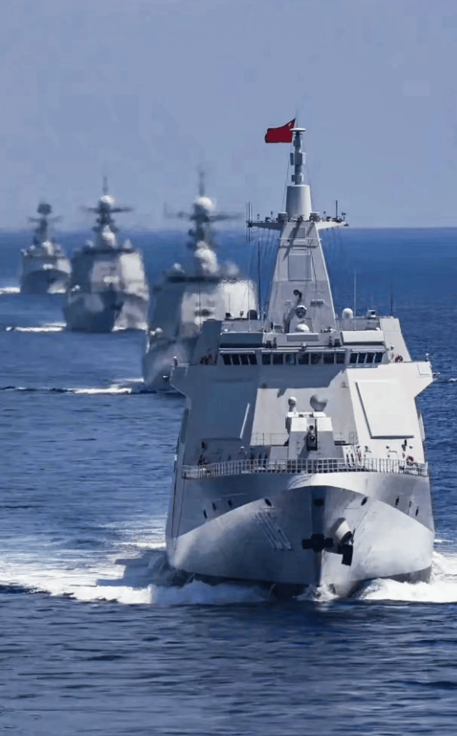 美澳新菲在南海挑衅，解放军出动军舰比4国还多！局势走向已明了