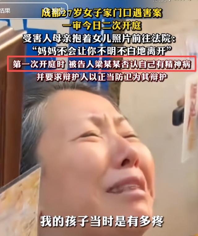 成都遇害案添新证！庭审细节曝光，精神病判刑有望，律师再曝猛料