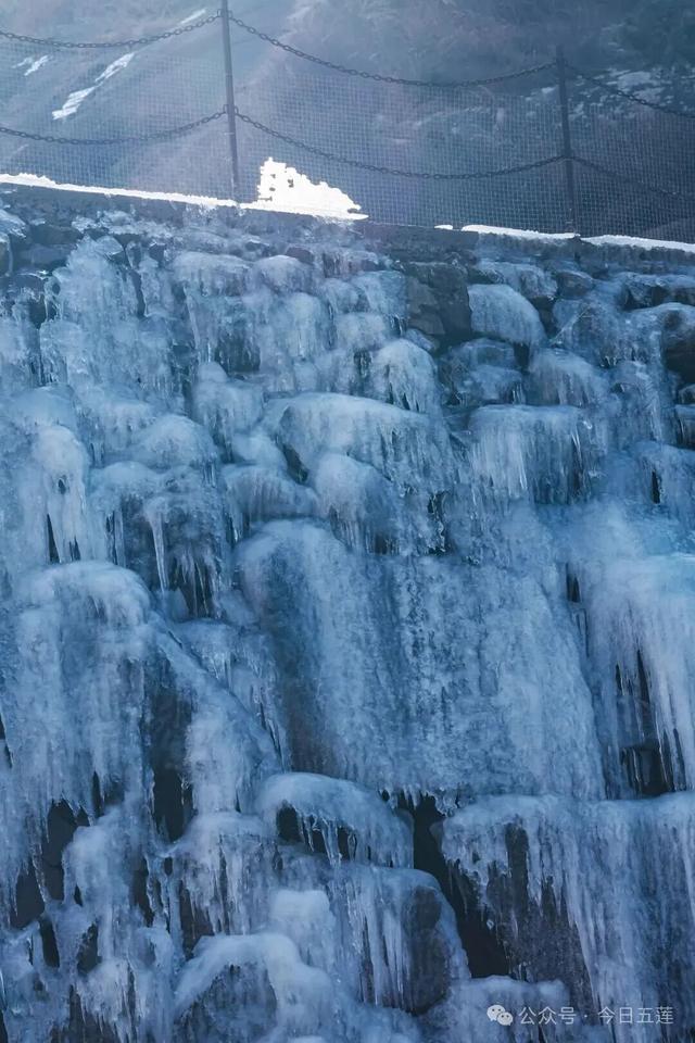 冰瀑绝美！五莲这里新晋网红打卡地！
