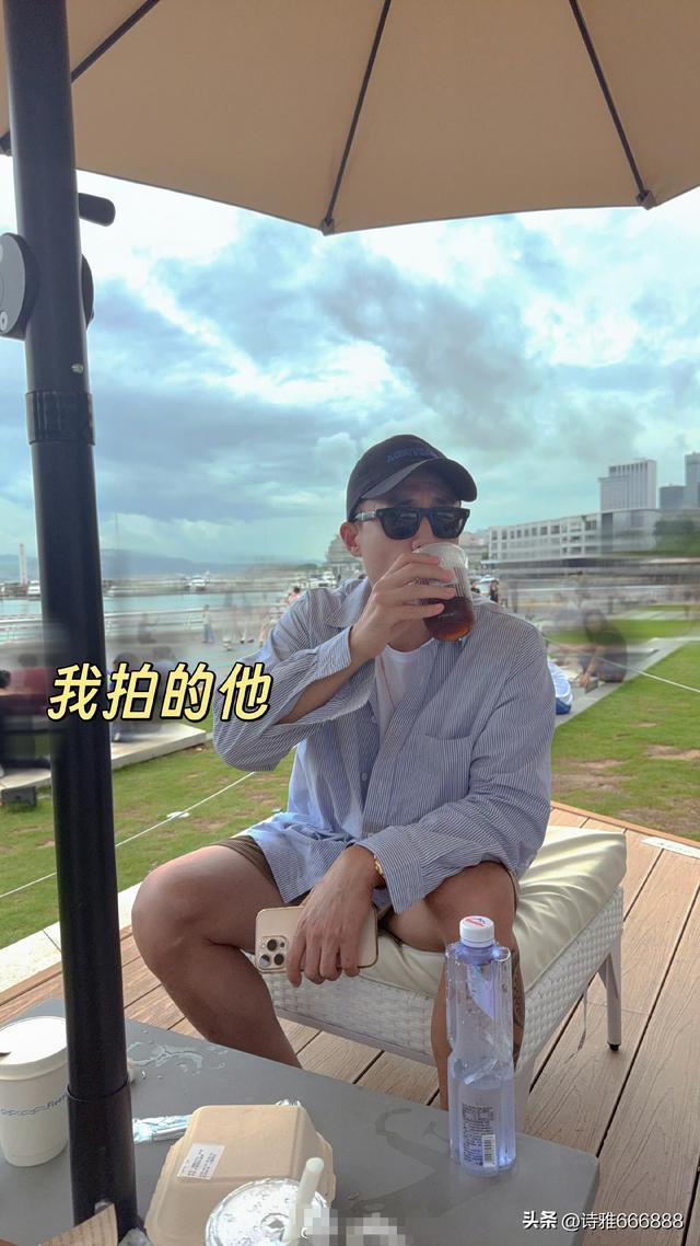 王灿高调晒照庆祝和杜淳相识9年，互为对方拍照，胖10斤美如少女