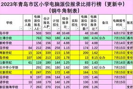 重磅！青岛民办小学2024年招生大面积遇冷！图片