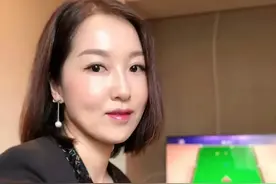 丁俊晖无缘冠军，女裁判为国内唯一顶级，嫁中国“核能之父”孙子图片
