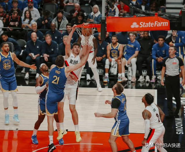 10月15NBA 杨瀚森9+6开拓者负勇士 077&小里50+湖人负太阳 火箭3连胜
