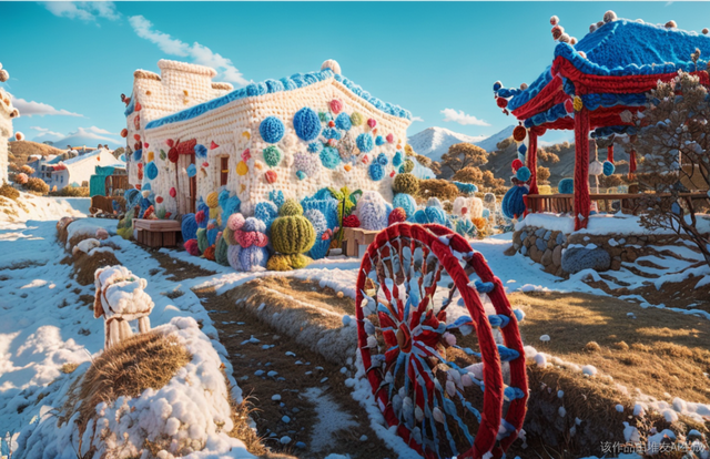 当黄山区标志建筑穿上温暖的毛衣，你还能认出来吗？ | 皖美冬日 | 第十五届安徽国际文化旅游节