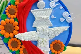 国庆节手工画大合集！新颖别致，简单有趣，大小朋友玩都适合！图片