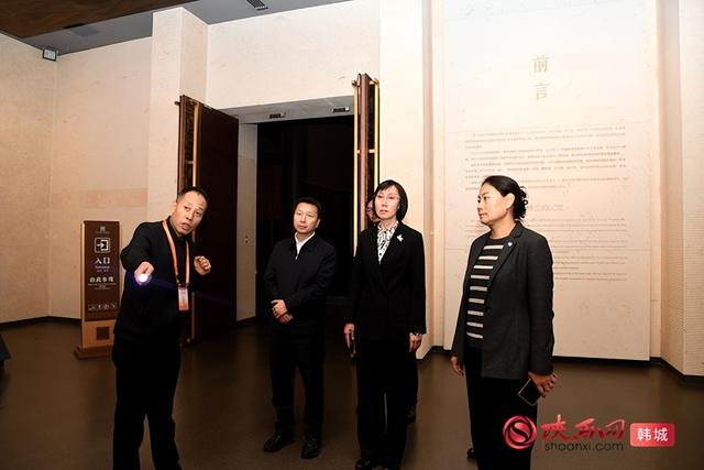 “行走史圣故里”采风活动走进梁带村芮国遗址博物馆（组图）